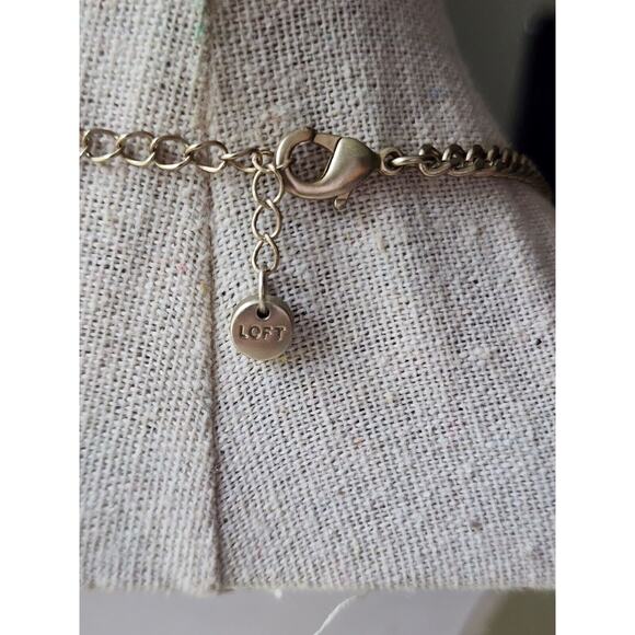 NECKLACE-LOFT-Pink/Apricot Color-Teardrop-Multi Rhinestones-Sparkle-Bling - Picture 7 of 12